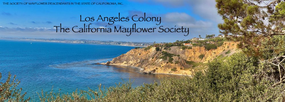 Los Angeles Colony  Mayflower Society